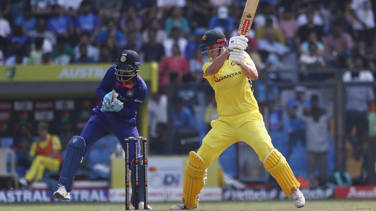 Australia’s Cameron Green will play for Mumbai Indians as the most expensive Australian cricketer in Indian Premier League auction history. Picture: Pankaj Nangia/Getty Images