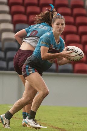 Mackay Cutters vs Townsville Blackhawks Harvey Norman U17's Saturday 22 February 2025 Picture:Michaela Harlow