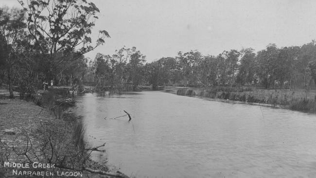 Middle Creek in the early 1900s