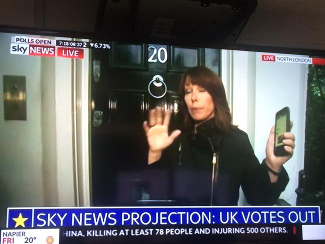 Sky News calls it for a British exit.