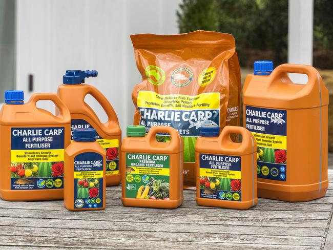 Charlie Carp fertilisers.
