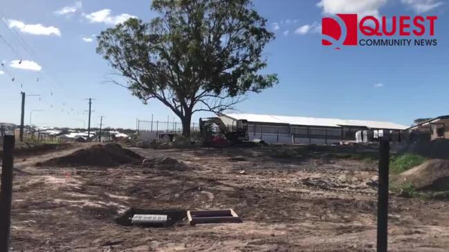 Redland Bay's new Scenic Shores state school building site