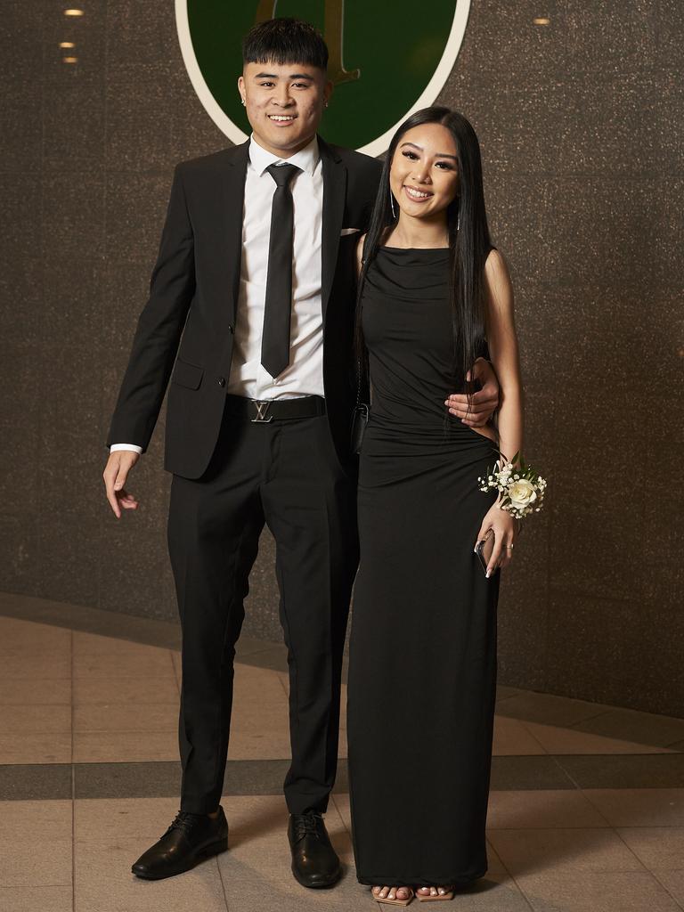 Students at the Blackfriars Priory School formal on June 24 at the Donato Reception Centre. Picture: Matt Loxton