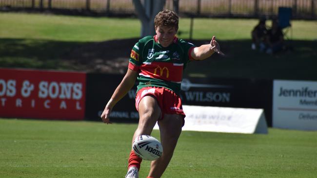 Meninga Cup semi-final action between the Redcliffe Dolphins and Wynnum-Manly Seagulls. Saturday April 15, 2023.