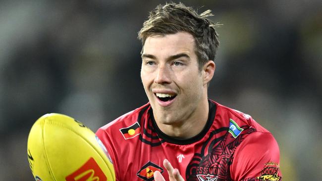 Zach Merrett launched into elite territory in the second half of 2023. Picture: Quinn Rooney/Getty Images