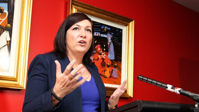 Minister for Innovation, Science, Digital Economy and Minister for Small Business Leeanne Enoch. Photo: Claudia Baxter