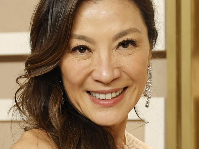 HOLLYWOOD, CALIFORNIA - MARCH 12: Michelle Yeoh, winner of the Best Actress in a Leading Role award for "Everything Everywhere All at Once," poses in the press room during the 95th Annual Academy Awards on March 12, 2023 in Hollywood, California. (Photo by Mike Coppola/Getty Images)