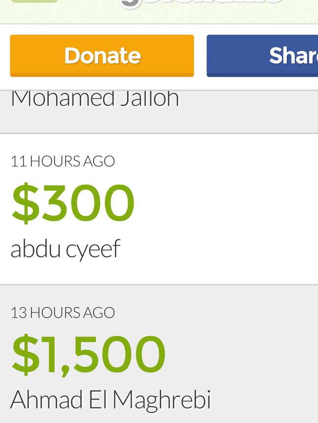 A GoFundMe page has been setup for terror-accused Milad Atai.