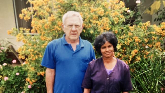 Annapuranee ‘Anna’ and Frank Jenkins. Picture supplied by family.