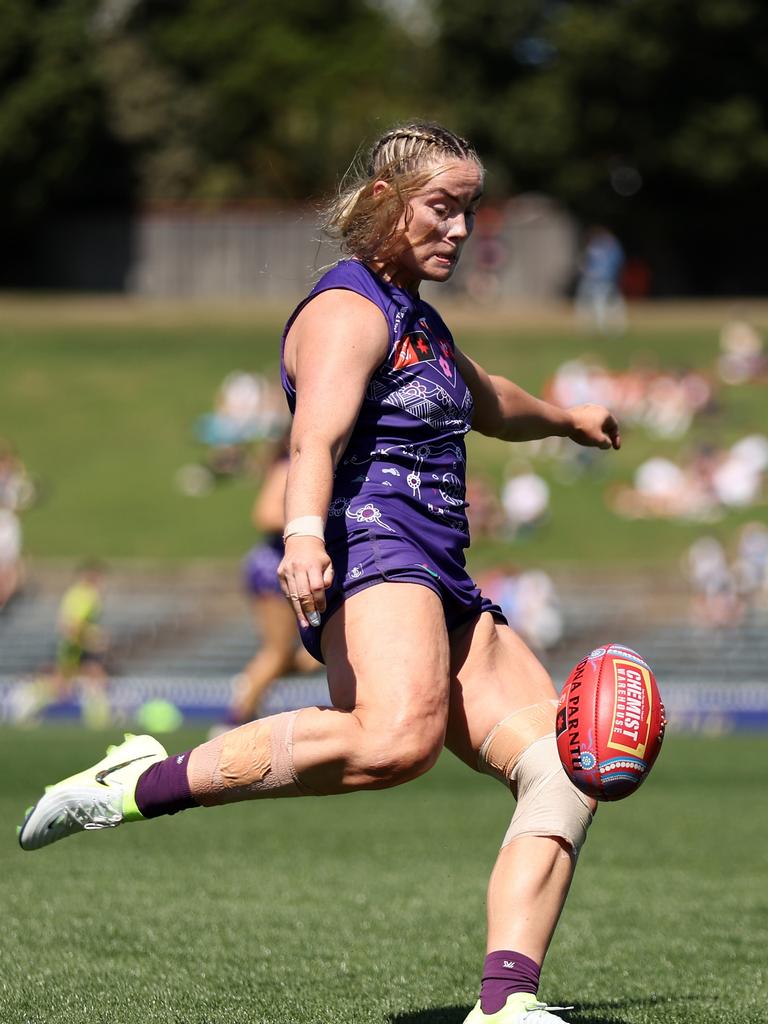 Aisling McCarthy has been a star in the midfield. Picture: Matt King/AFL Photos/via Getty Images.