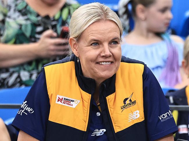 Belinda Reynolds things the suggestion the Lightning have the premiership in the bag is laughable. Picture: Getty Images