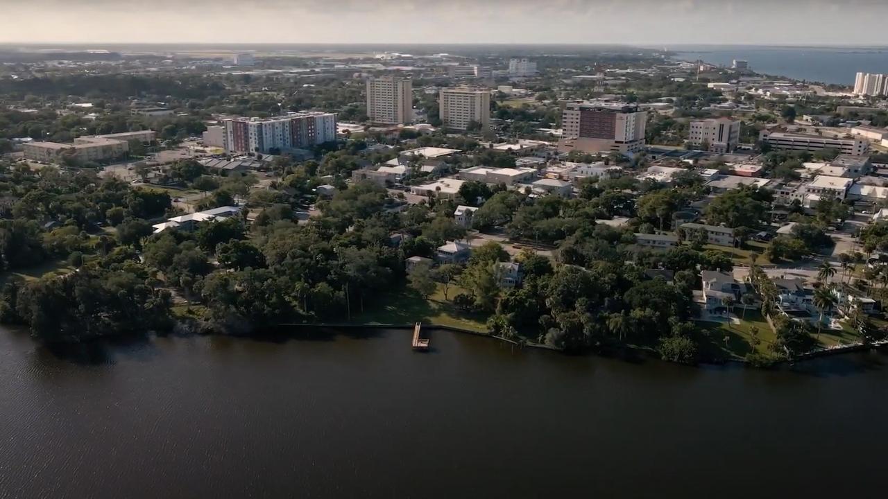 Downtown Melbourne Florida where Russell savage murdered Barbara Ann Barber in 1988.