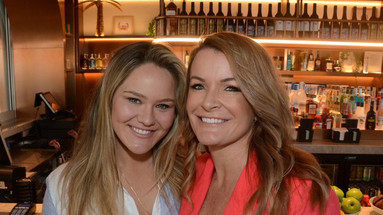 Portia Large and Belinda Dawes at Destination Gold Coast Stars of Tourism breakfast at Isoletto, The Star Gold Coast. Pic: Regina King