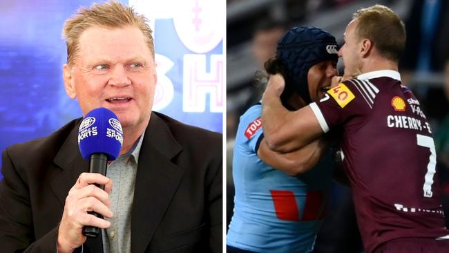 Paul Vautin doesn't like what he is seeing. Photo: Supplied.