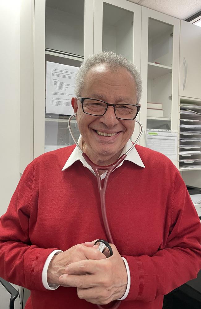 Dr Maurice Matta at the Lane Street Medical Centre in Wentworthville.