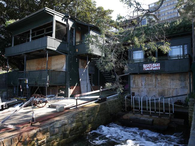 The building has historical maritime significance because of the slipways. Picture: Adam Ward