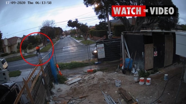 CCTV of man released after shots fired into Moorabbin home