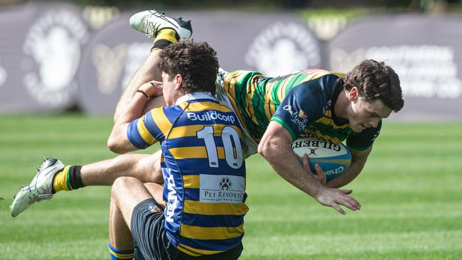 Henry Conick and Hamish MacDonald clash