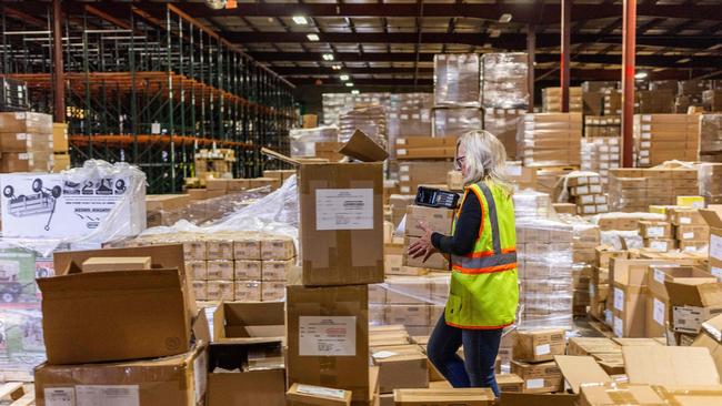 US businesses are scrambling to adjust to fast-changing trade policies. Picture: AFP