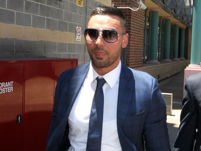 Former Auburn deputy mayor Salim Mehajer will be formally charged with possession of prescription drugs in court on Wednesday. Picture: Ben Rushton.