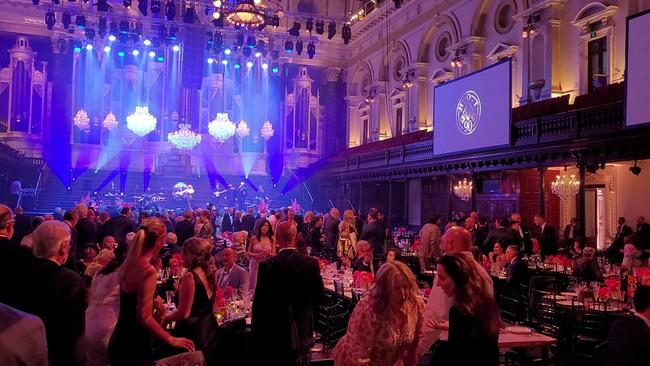 Harry Triguboff's 90th birthday party Sydney Town Hall March 11,2023. Picture: Mark Goldstein