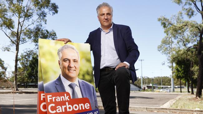 Fairfield Mayor Frank Carbone’s announcement that he will not run is a huge boon for Labor. Picture: Richard Dobson