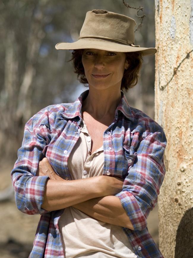 Filmmaker Rachel Ward has converted to a regenerative agriculture approach on the small cattle property she runs with husband, Bryan Brown, in NSW.