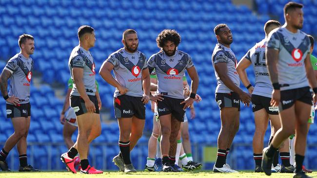 The New Zealand Warriors are desperate to get information about the competition’s direction. Picture: AAP