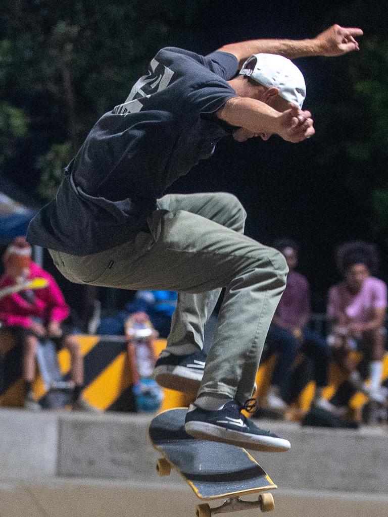 Rick Thomas at Rumble On The Reef Sugar Bowl Skatepark Saturday 23 September 2023 Picture:Michaela Harlow