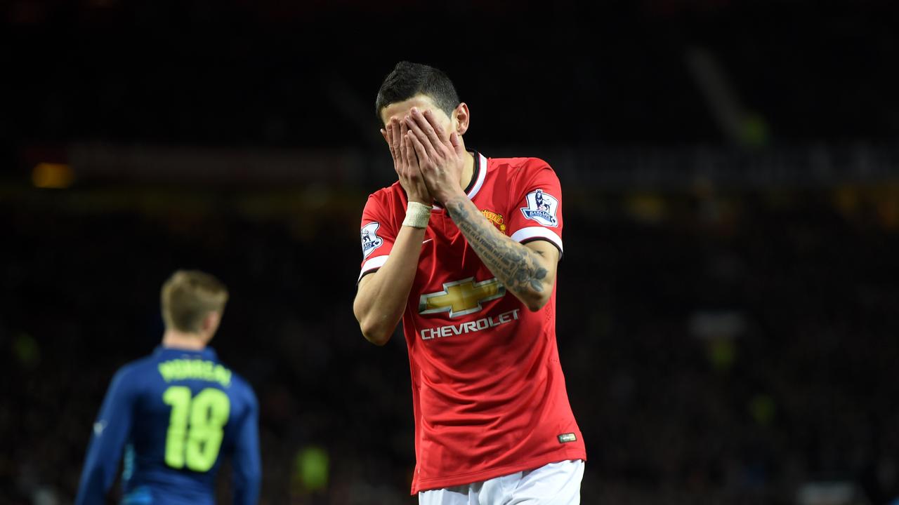 Angel di Maria flopped at Manchester United.