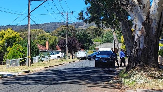 Police are investigating a suspicious death at Somerset St, Redwood Park. Picture: Dasha Havrilenko