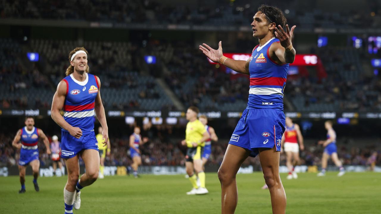 Ugle-Hagan kicked five goals in a starring performance. (Photo by Daniel Pockett/Getty Images)