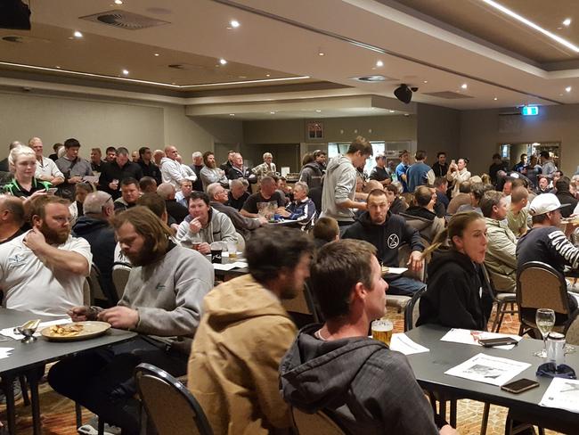 The first public meeting of the Central Coast fishing community was held at Breakers Country Club last month, attracting around 300 people.