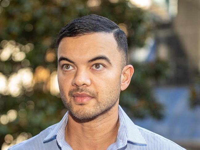 SYDNEY, AUSTRALIA - NewsWire Photos May 05, 2022: Guy Sebastian arrives at the Downing Centre in Sydney.Picture: NCA NewsWire / Christian Gilles