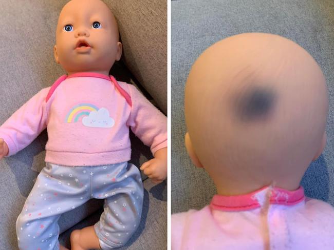 ’Mystery black mark’ on $27 toy leaves Kmart mums baffled. Picture: Kmart Hacks & Decor