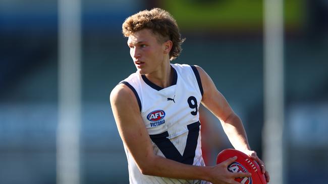 Zane Duursma on the burst for Vic Country. Picture: Graham Denholm/AFL Photos via Getty Images