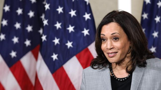 Vice President Kamala Harris, pictured in September 2020. Picture: AFP