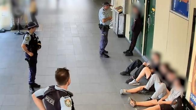 Group of offenders caught by officers at Waverton and Hornsby Station. Picture: Supplied/PMU