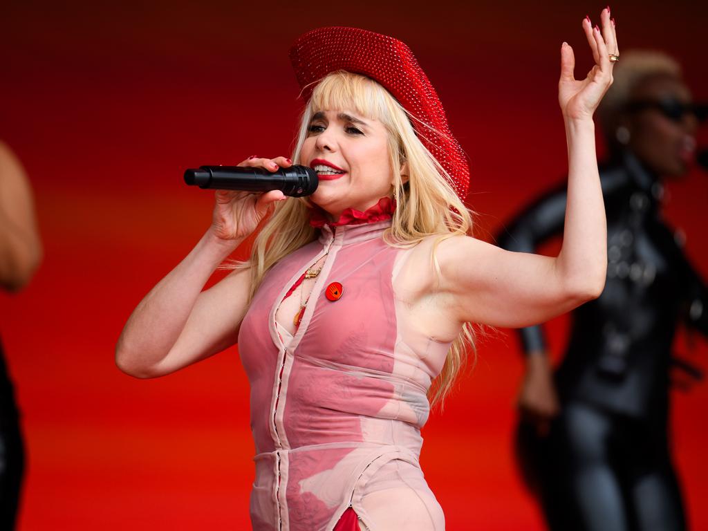 “Baddest” moment aside, Paloma said her “saddest” moment was splitting with her children’s father, French artist Leyman in 2022. Picture: Joe Maher/Getty Images