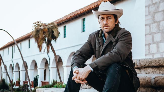 Cowboy hats have become Chris Shiflett’s new look. Picture: Supplied