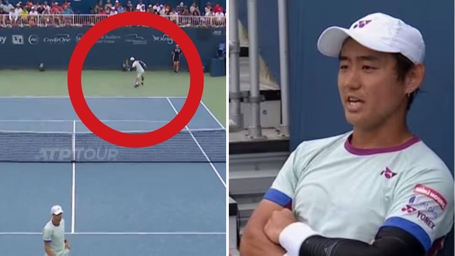 Yoshihito Nishioka lost his mind