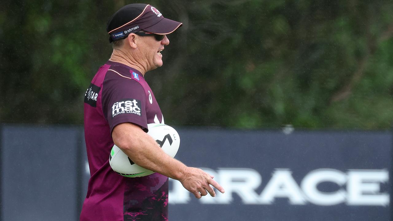 Coach Kevin Walters, Brisbane Broncos training, Red Hill. Picture: Liam Kidston