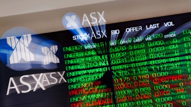 SYDNEY, AUSTRALIA - NewsWire Photos, October 29 2024. GENERIC. Stocks. Finance. Economy. Stock price ticker of the Australian Stock Exchange, ASX, at their offices on Bridge Street. Picture: NewsWire / Max Mason-Hubers