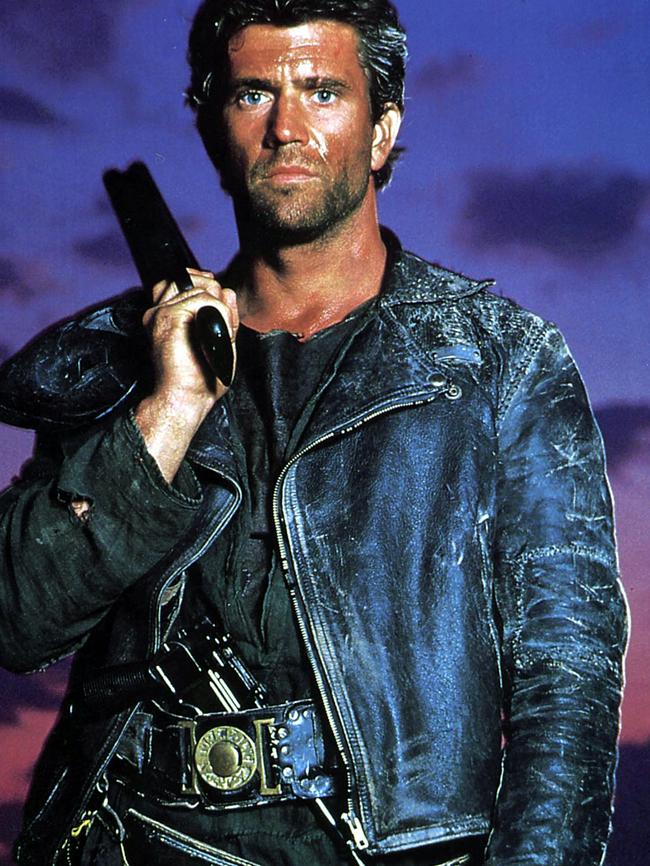 Actor Mel Gibson in a scene from Mad Max: Beyond Thunderdome, the film series which launched his international career.