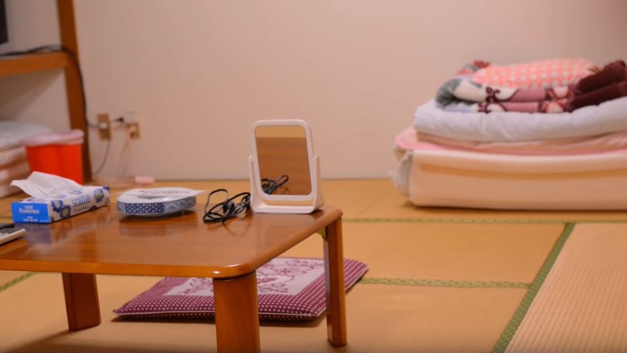 Inside the novel hotel. Picture: One Dollar Hotel
