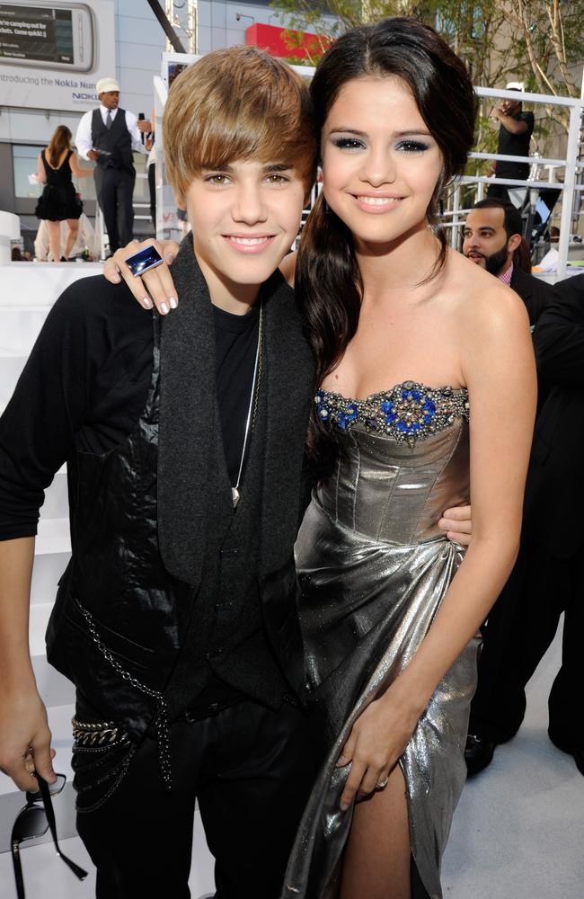 Singers Justin Bieber and Selena Gomez used to date. Picture: Supplied
