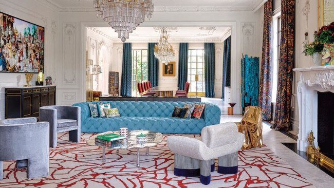 The interior of the Toorak mansion. Picture: Vogue Australia