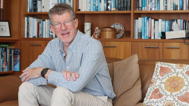 Professor Ian Frazer says UQ’s work on a vaccine is promising. Picture: Annette Dew