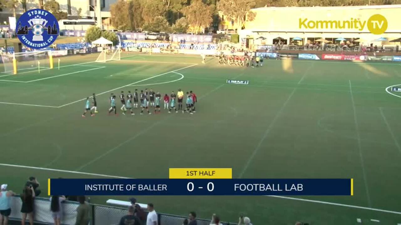 Replay: Institute of Ballers v Football Lab (U12 Cup championship) - Sydney International Cup Day 4