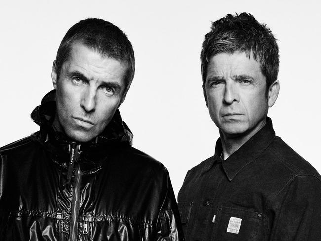 The Gallagher brothers have patched things up... for now.